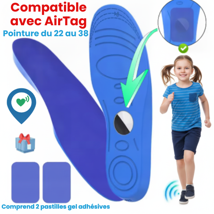 MyoTrack™ Protect - Pack semelle & traceur pour localiser votre enfant