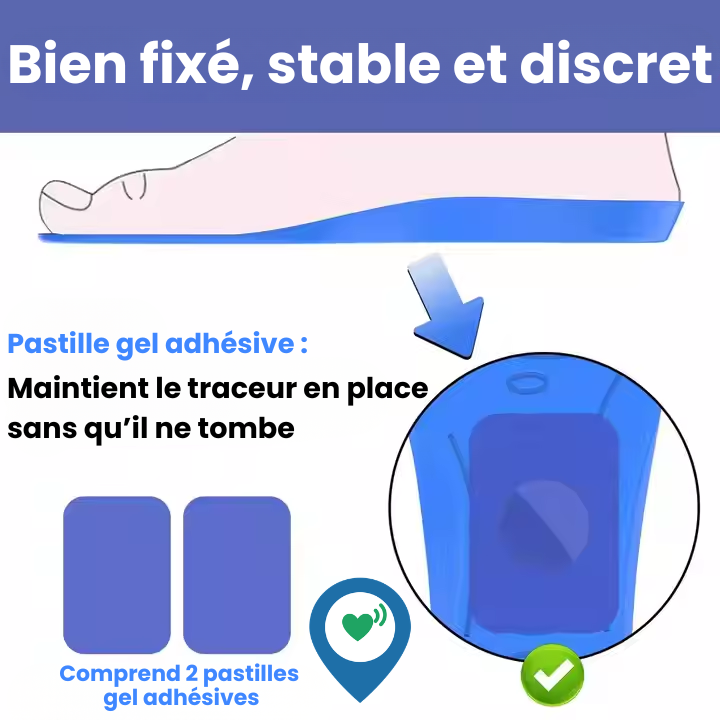 MyoTrack™ Protect - Pack semelle & traceur pour localiser votre enfant